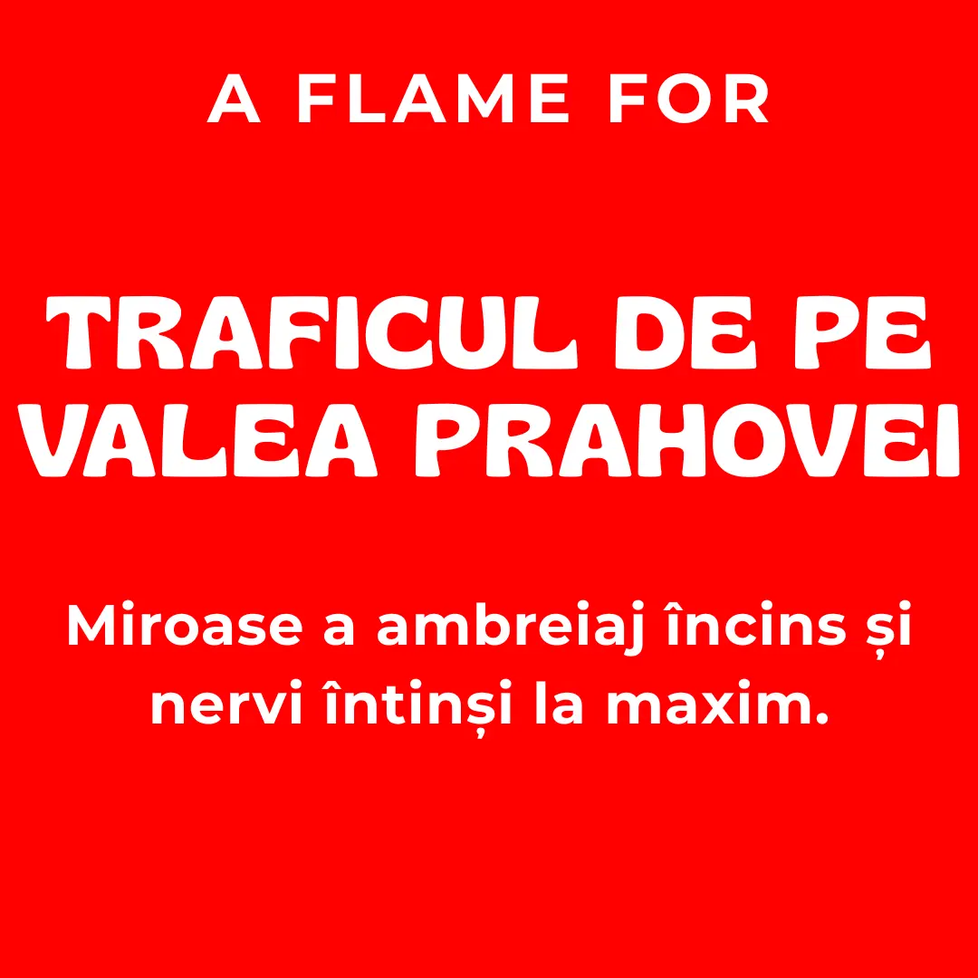 Traficul de pe Valea Prahovei