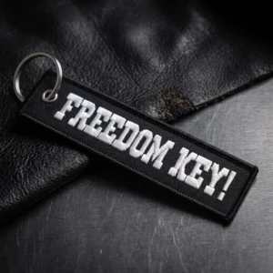 Breloc Brodat - Prestige Flame - Freedom Key Material premium impermeabil, extrem de durabil în timp. Ață de înaltă calitate, rezistentă la intemperii, raze UV, căldură și frecare