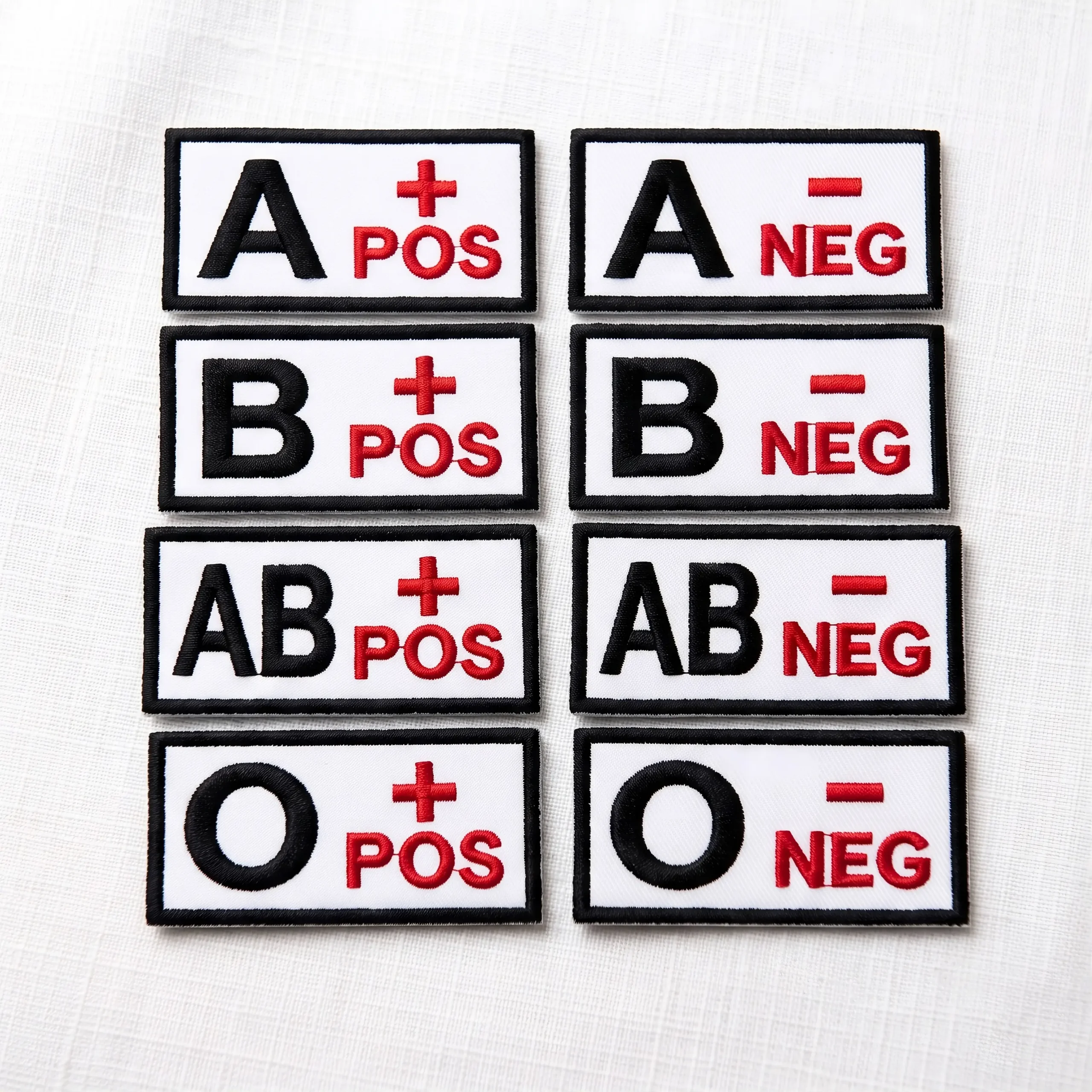 Patch Brodat "Grupă Sanguină" (Blood Type)