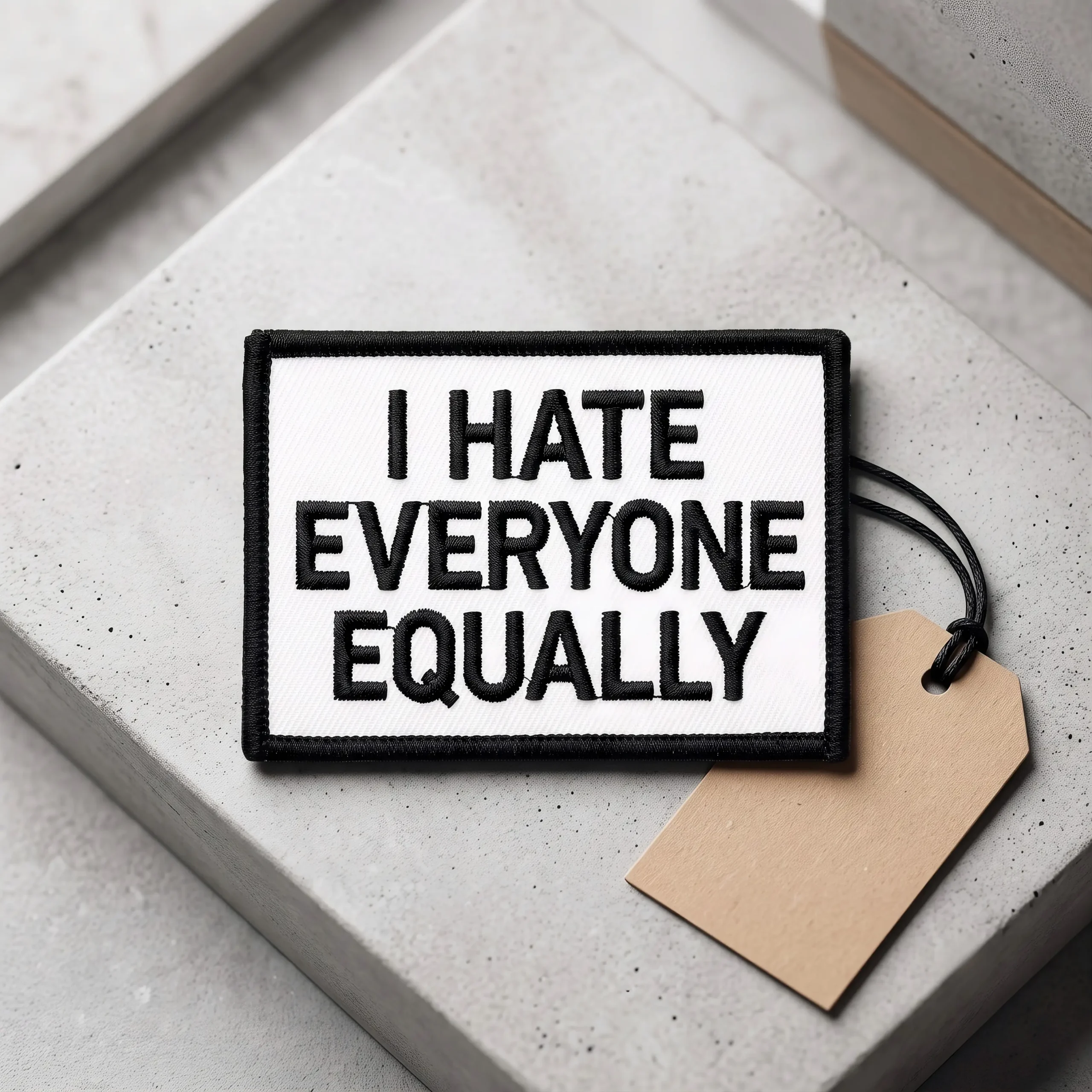 Patch - Prestige Flame - I Hate Material premium impermeabil, extrem de durabil în timp. Ață de înaltă calitate, rezistentă la intemperii, raze UV, căldură și frecare