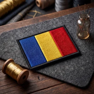 Patch - Prestige Flame - Steag Romania Material premium impermeabil, extrem de durabil în timp. Ață de înaltă calitate, rezistentă la intemperii, raze UV, căldură și frecare
