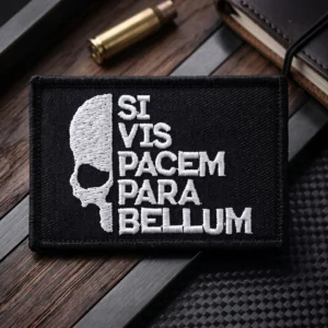 Patch - Prestige Flame - Si Vis Pacem Para Bellum Material premium impermeabil, extrem de durabil în timp. Ață de înaltă calitate, rezistentă la intemperii, raze UV, căldură și frecare